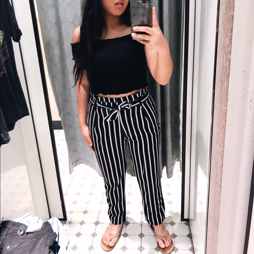 Striped pants